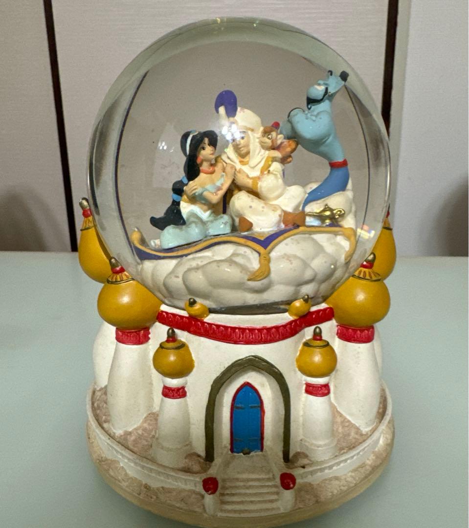Disney アラジン スノーグローブ オルゴール