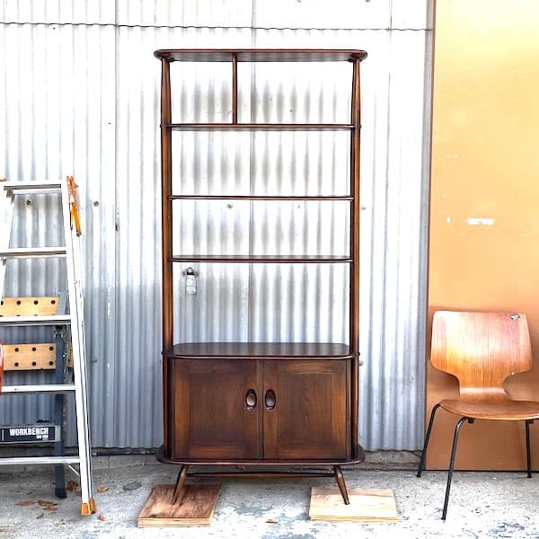 アーコール　ルームディバイダー　オープンラック　ブックシェルフ　棚　ERCOL