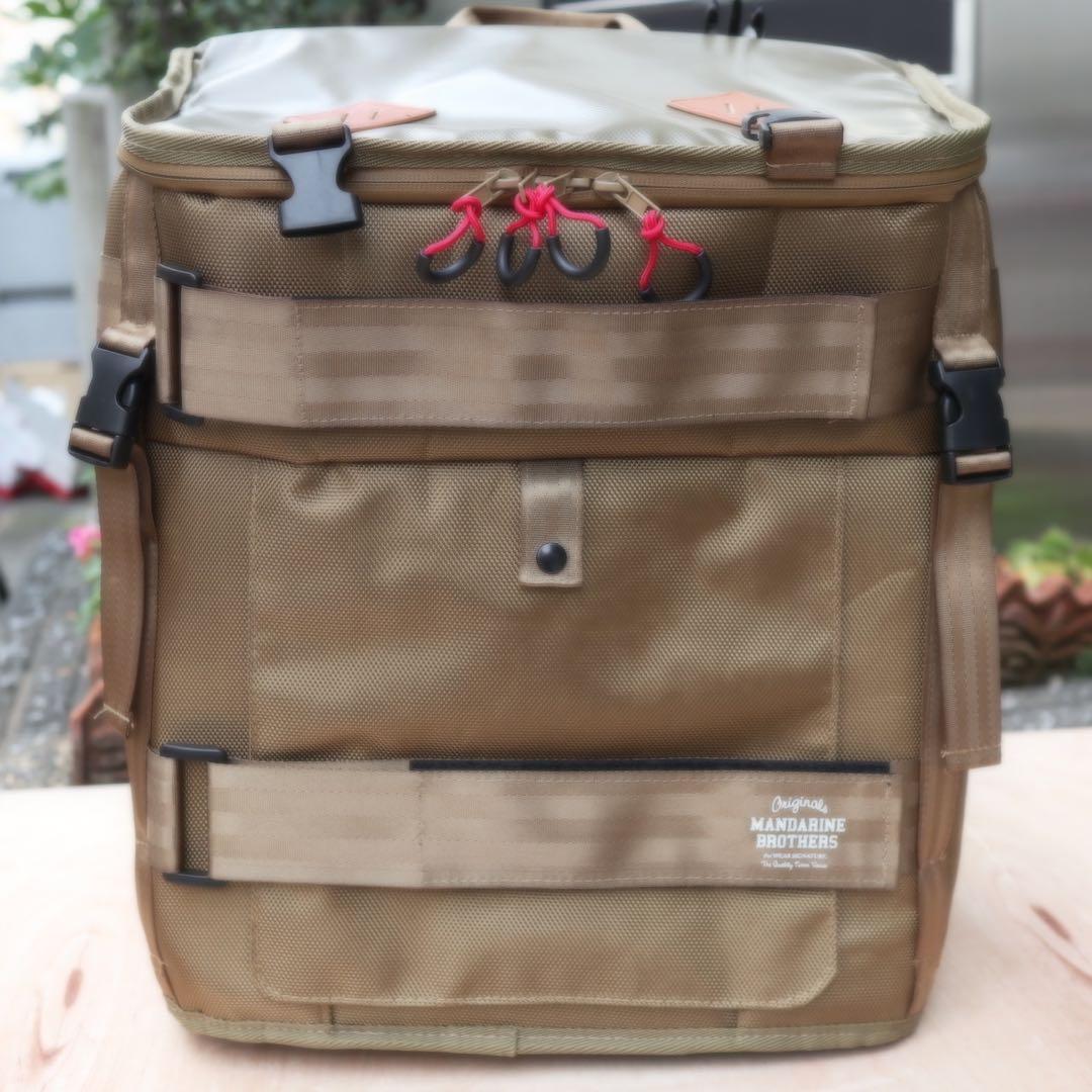 マンダリンブラザーズ スカウトキャリーバックパック/BROWN