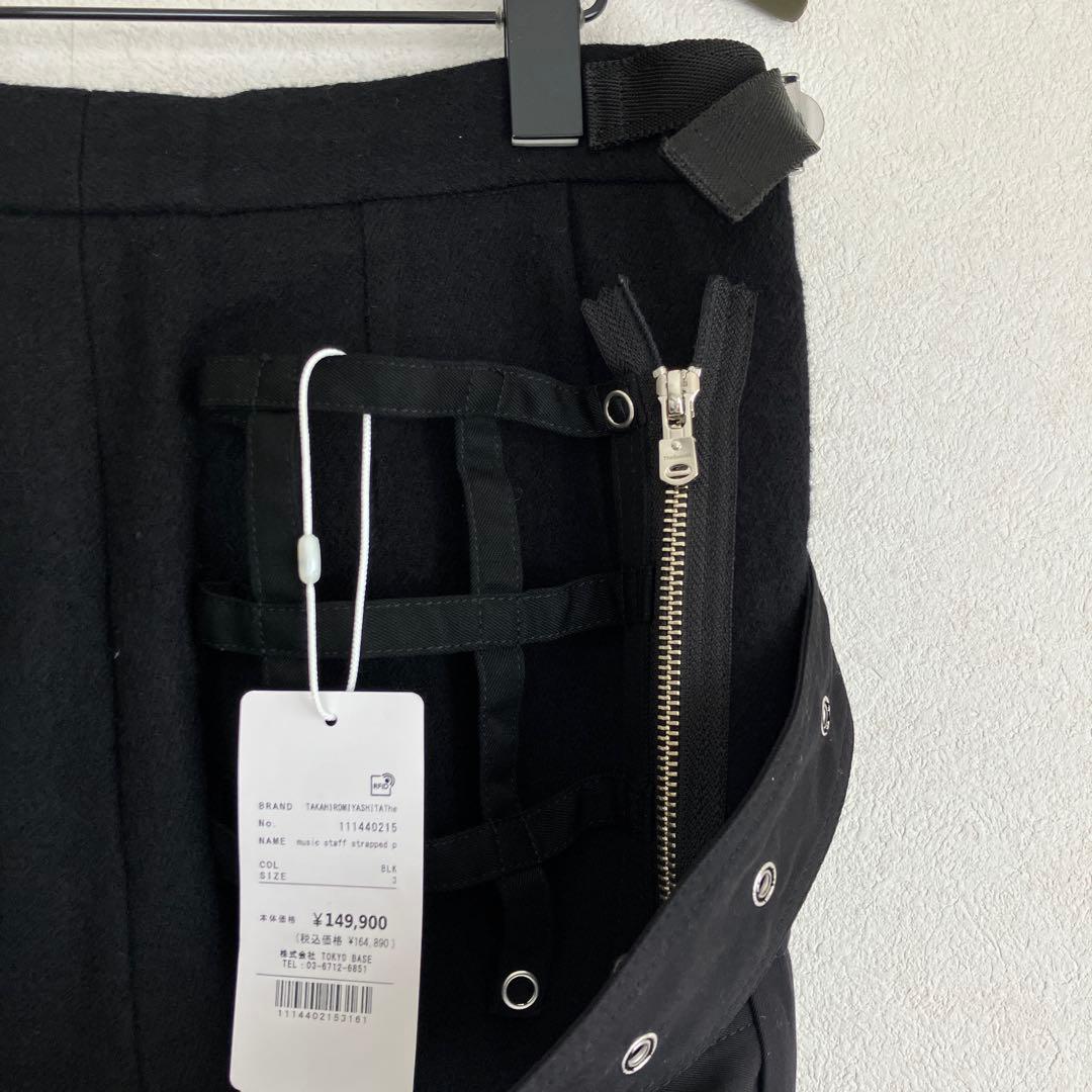 新品　Soloist music staff strapped pant