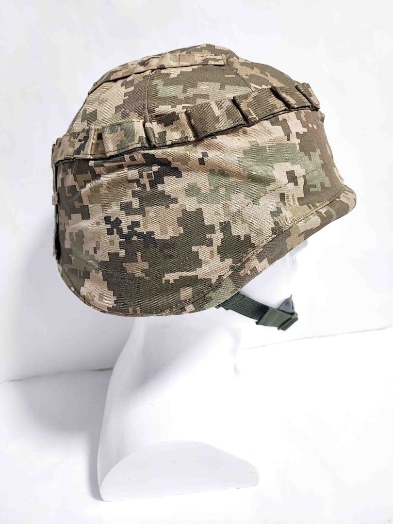 軍 ヘルメット MM14迷彩 ヘルメットカバー スチール製 新品未使用