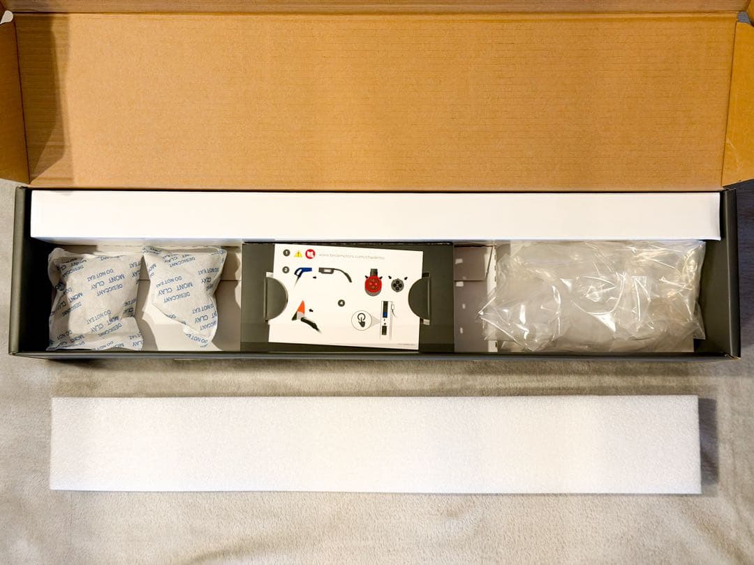 【未使用】Tesla CHAdeMOアダプタ 日本版 純正品/チャデモアダプター