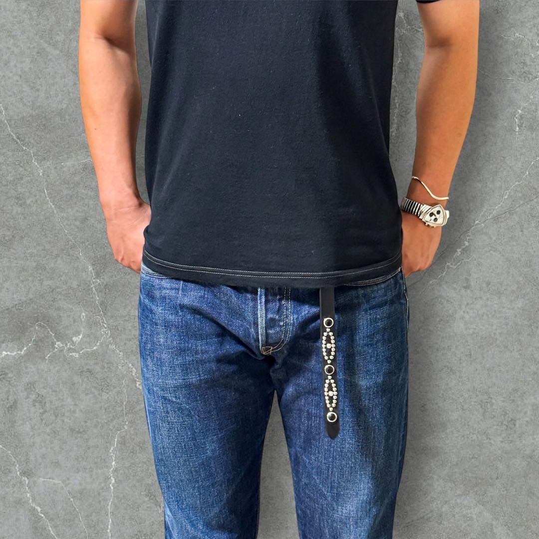 R*8様 スタッズナローベルトバタフライインレイ18mm