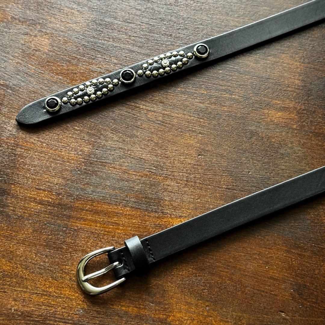 R*8様 スタッズナローベルトバタフライインレイ18mm