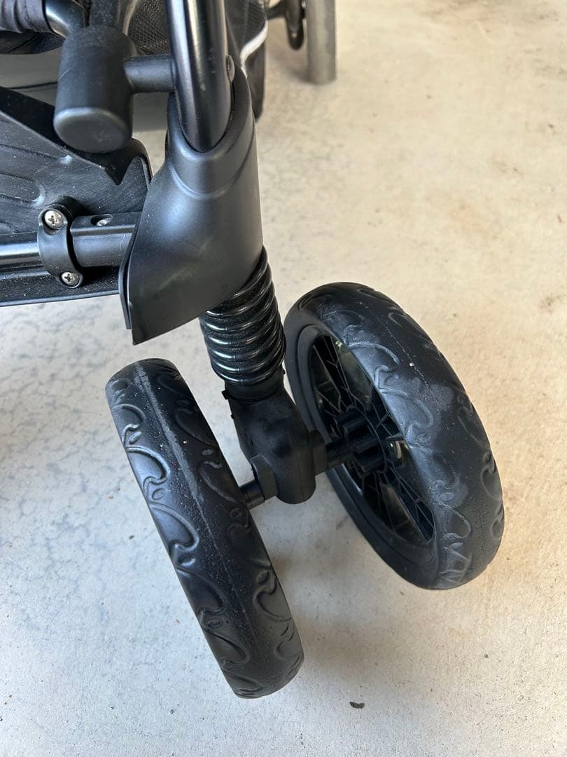 【値下げ】KATOJI 二人でゴーDX（デニム）レインカバー・カップホルダー付き