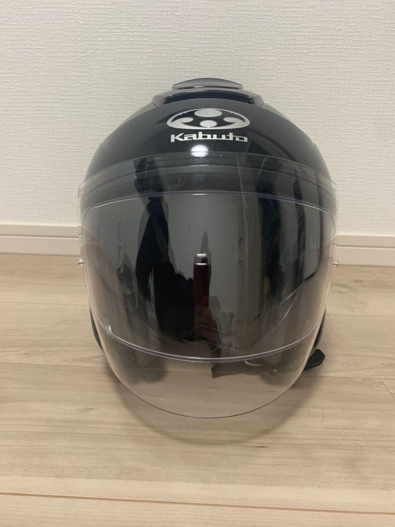 OGK Kabuto ASAGI ジェットヘルメット Lサイズ 黒