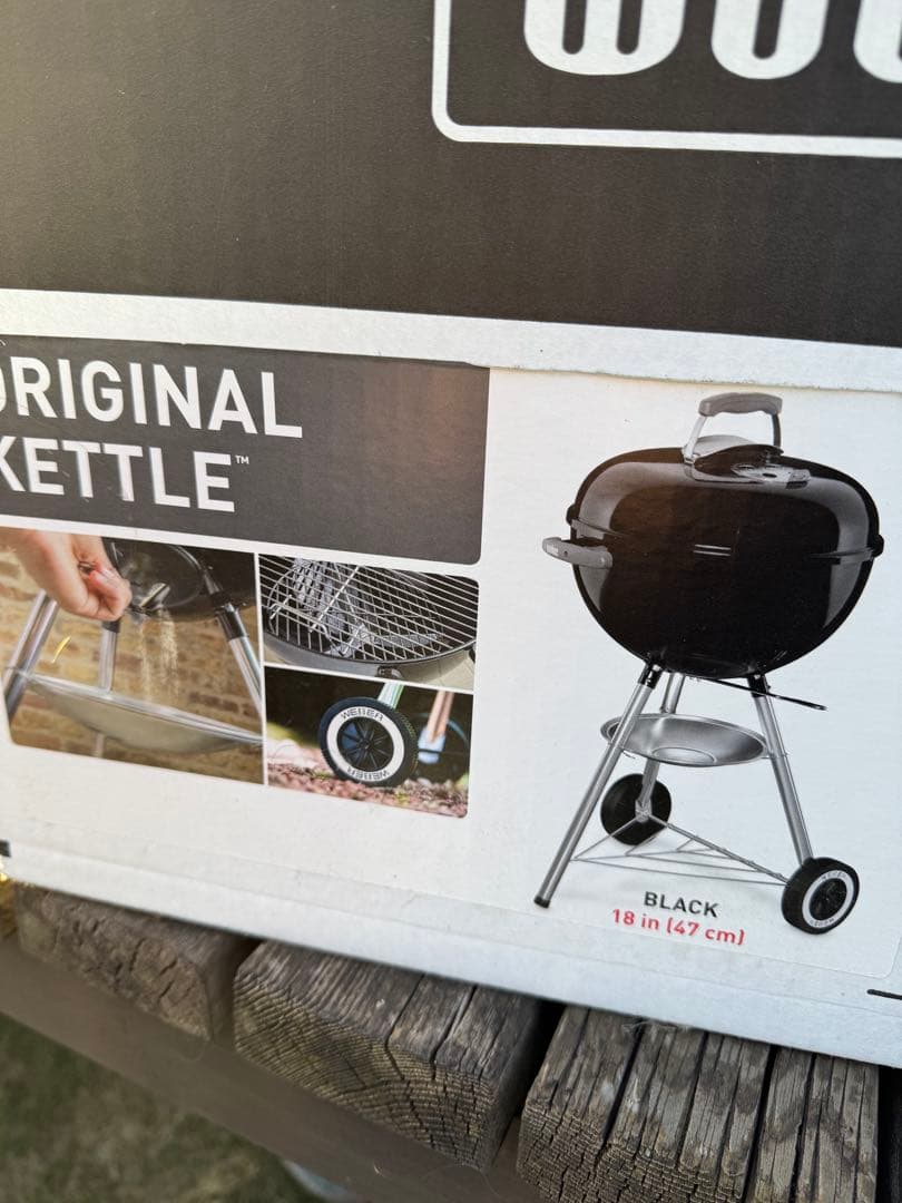 【新品】Weber Original Kettle 18インチ ブラック