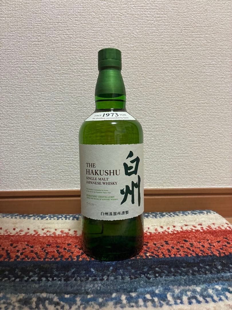 サントリー 白州 シングルモルト ウイスキー 700ml 箱なし 未開封 正規