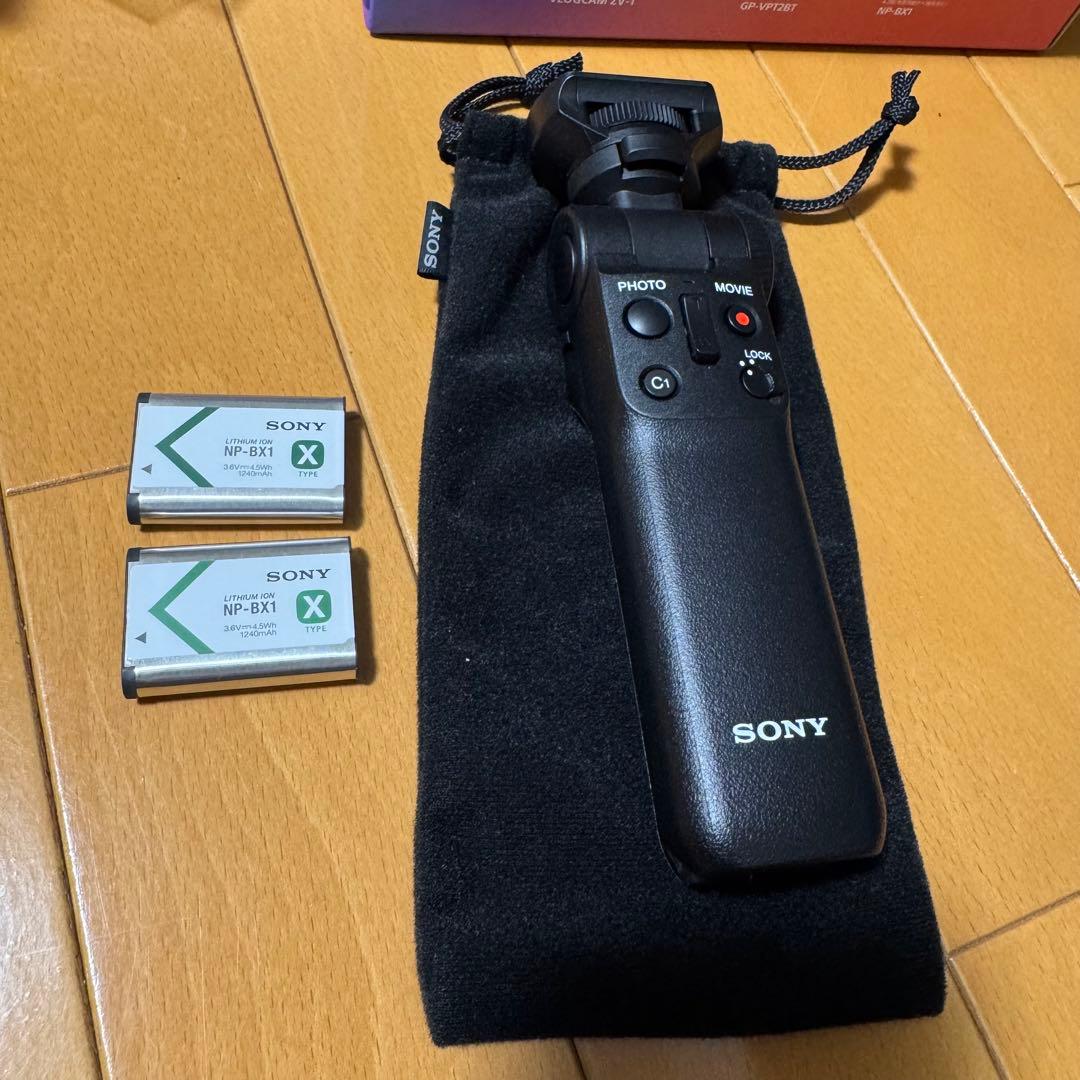 【極美品】 完品 VLOGCAM ZV-1G シューティンググリップキット