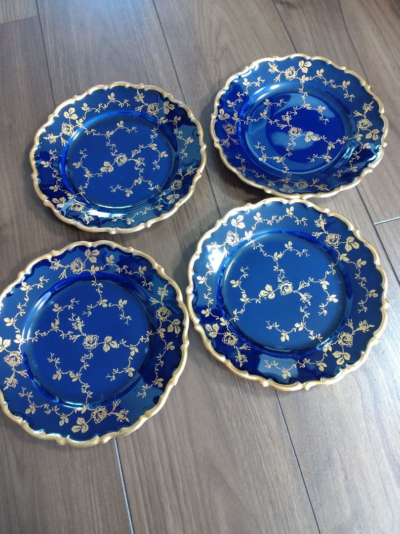 リンドナー　コバルトレース　プレート　4枚