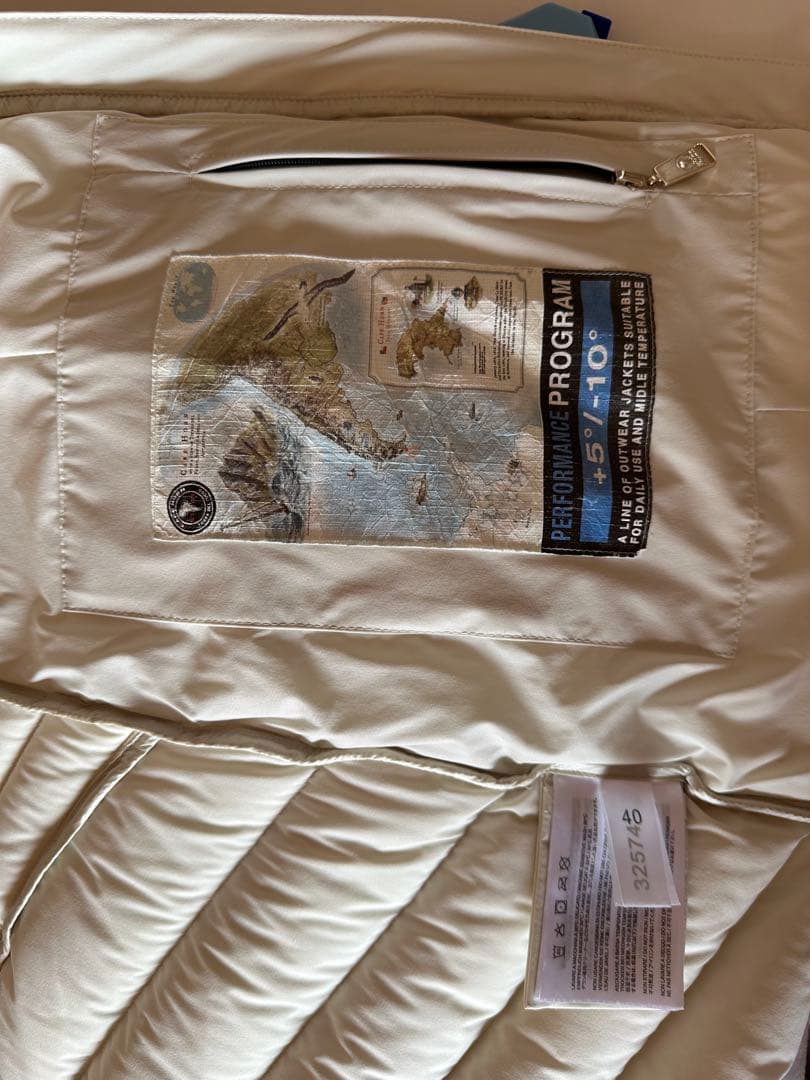 美品☆ケープホーン CAPE HORN キルティングダウンコート