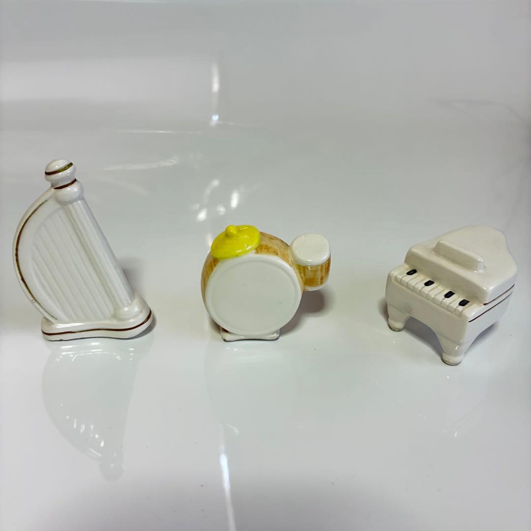 【瀬戸焼】黒猫オーケストラ　11体セット　黒猫音楽隊　黒猫楽団　台座付き