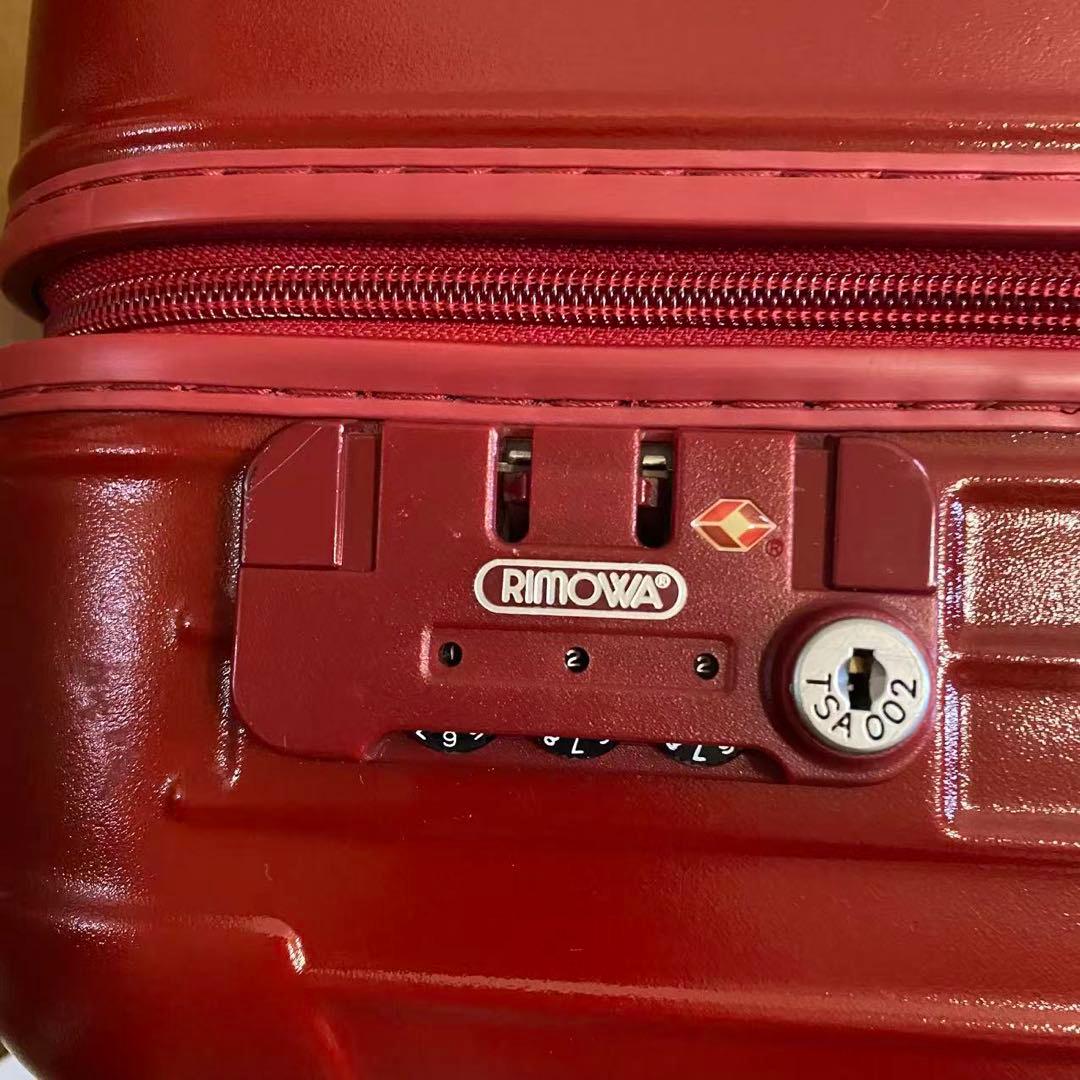 リモワ　キャリーケース　4輪　サルサ　875.54　レッド