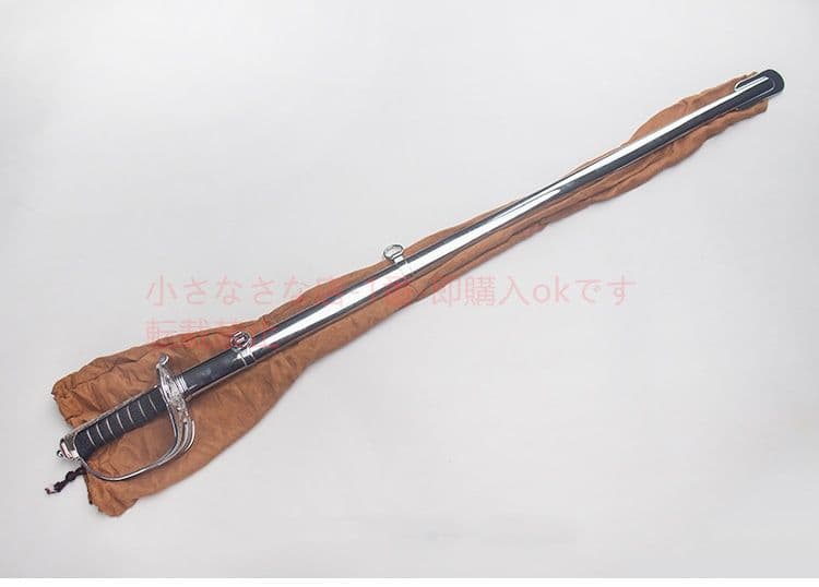 円頭亜鉛合金ハンドガードバージョン指揮剣 古兵器 武具 日本刀 模造刀 居合刀