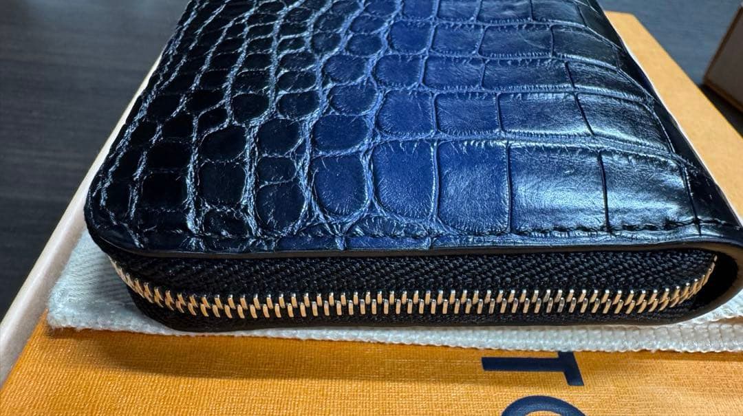LOUIS VUITTON ジッピーウォレットクロコダイル ケース