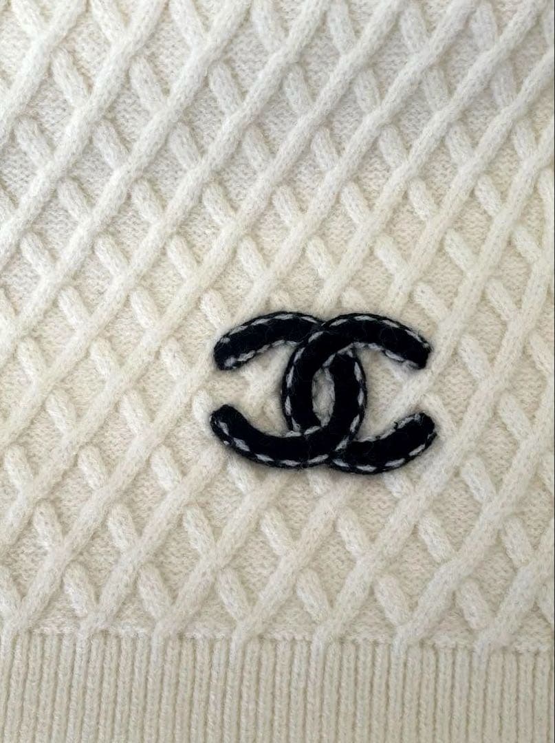 ノベルティ　ニットデザイン マフラー