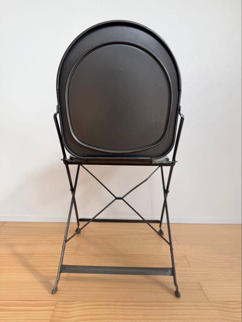 ヴィンテージ　フォールディングチェア　折りたたみ椅子 赤