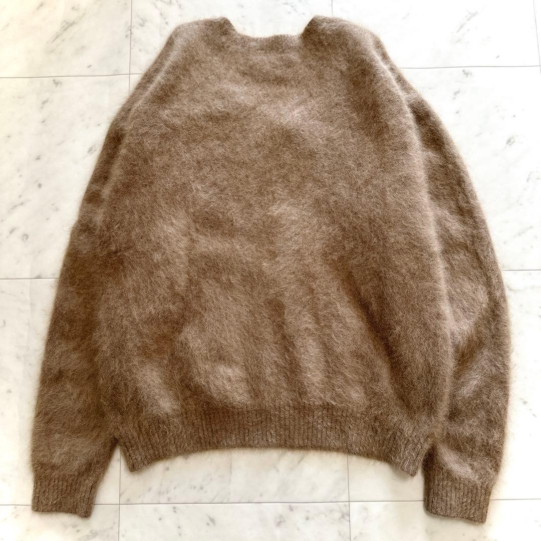 美品　イエナ　IÉNA ラクーンVネックプルオーバー ラクーン ニット