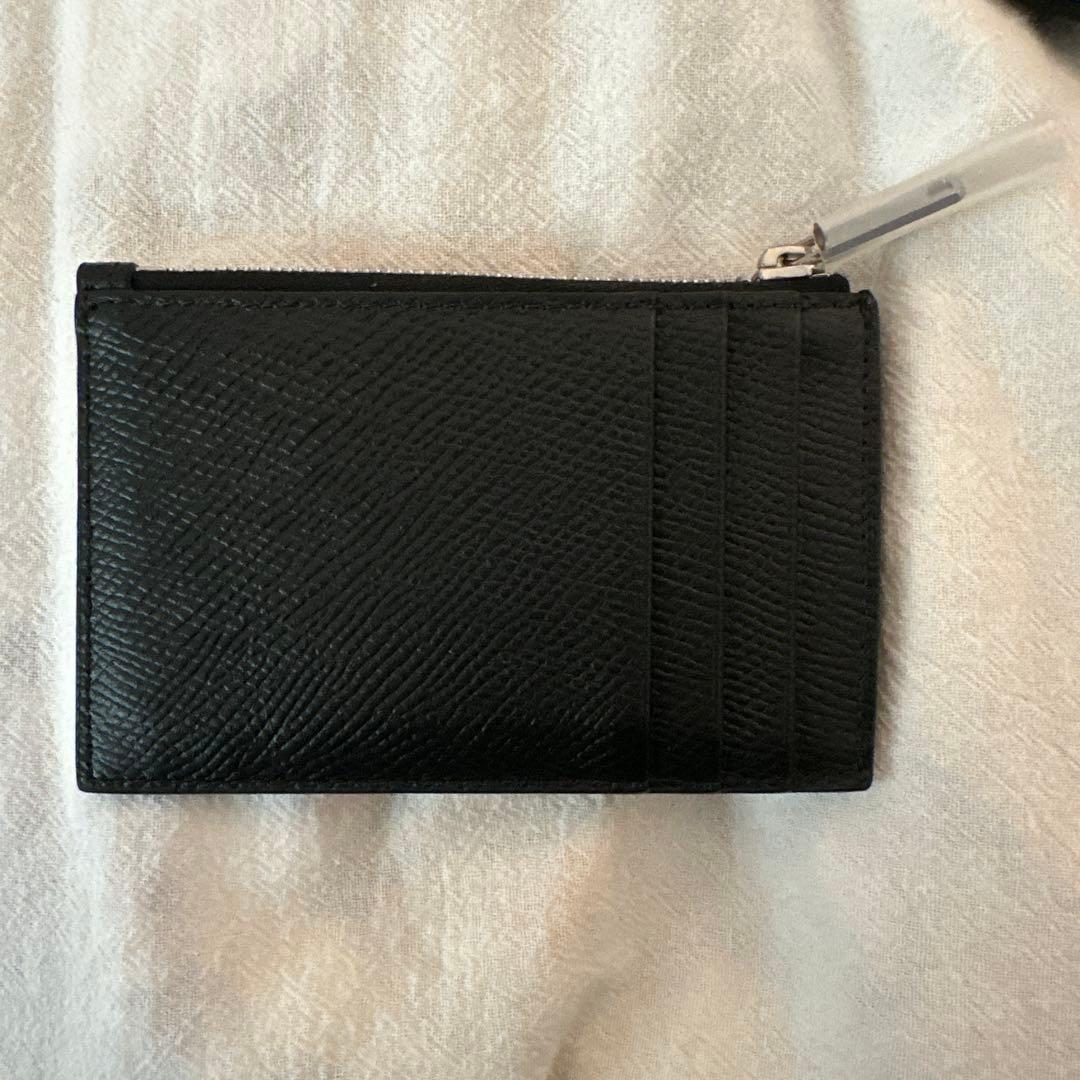 CELINE ブラックレザー カードケース　財布
