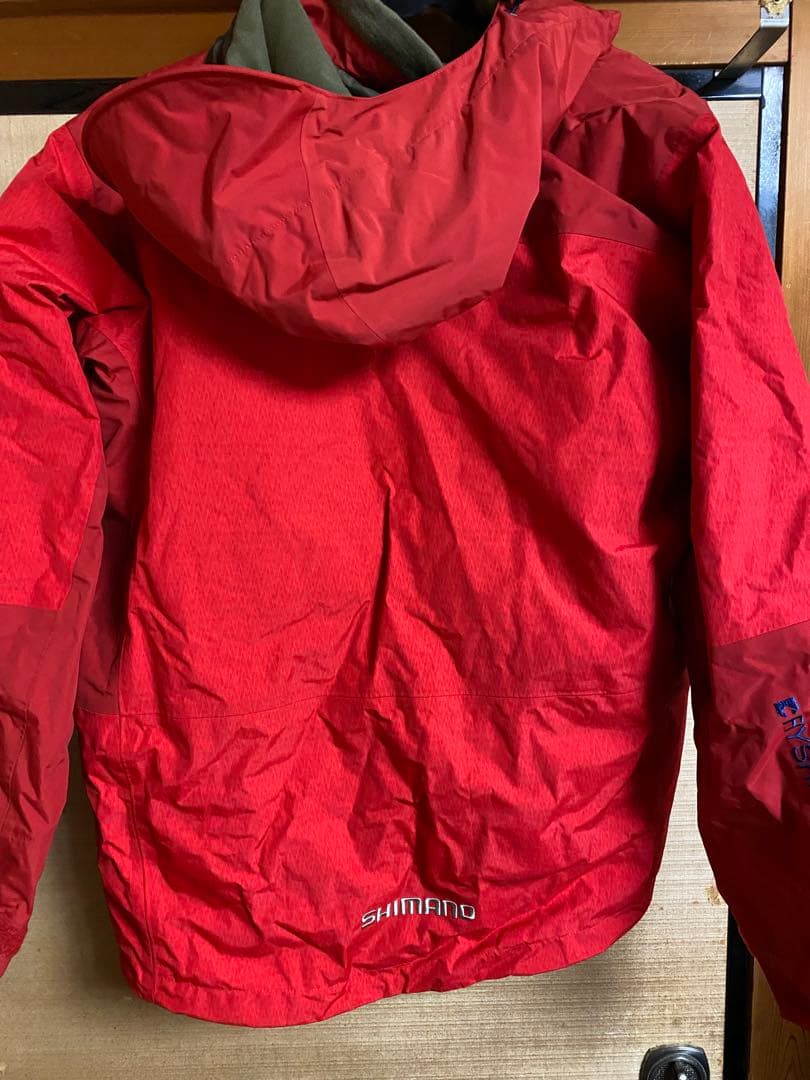 まさSHIMANO RB-025R シマノ　DSアドバンスウォームスーツ