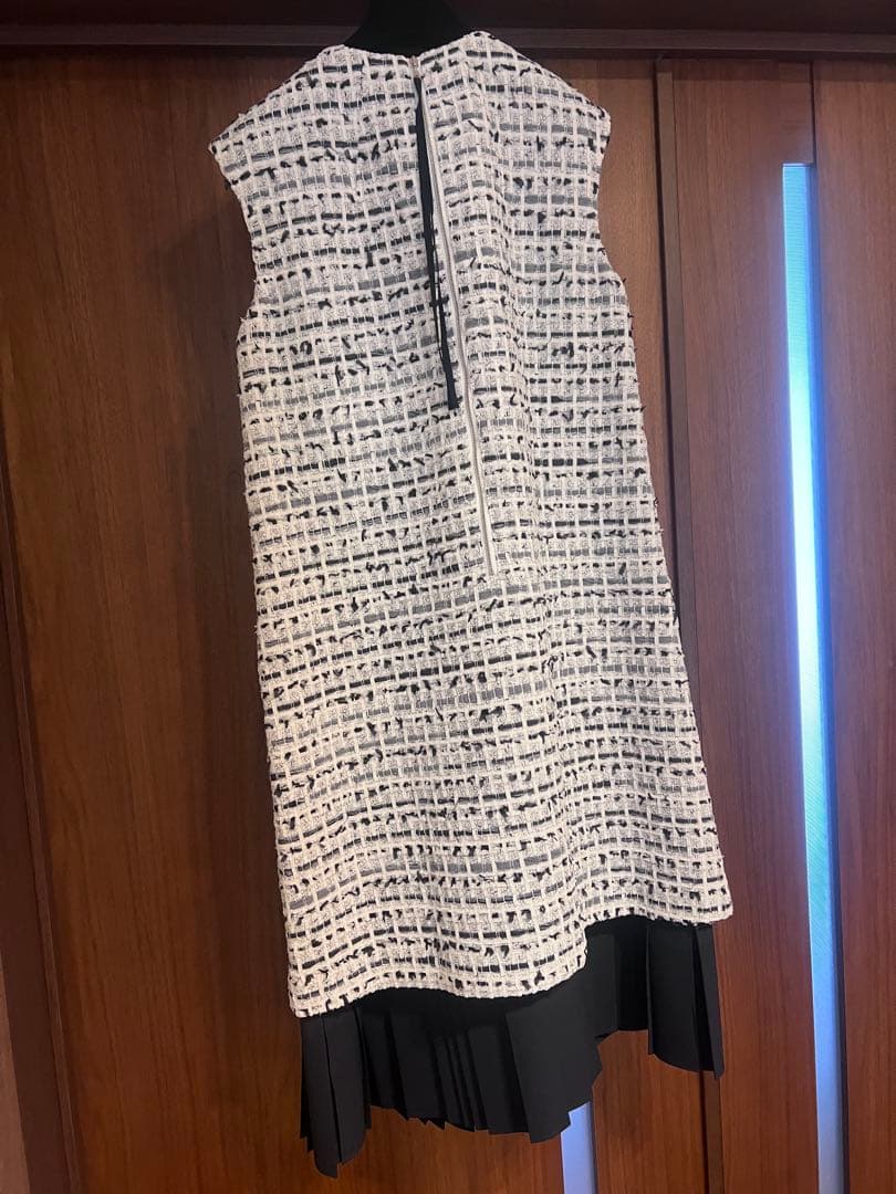 アドーア ADORE BLACK LABEL デニムツイード ワンピース　現行品