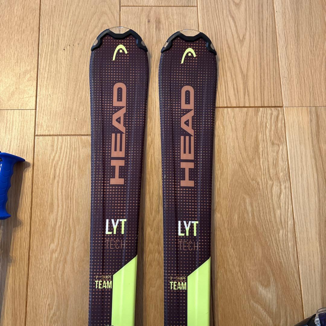 HEAD（ヘッド） ジュニア用スキー 4点セット！美品