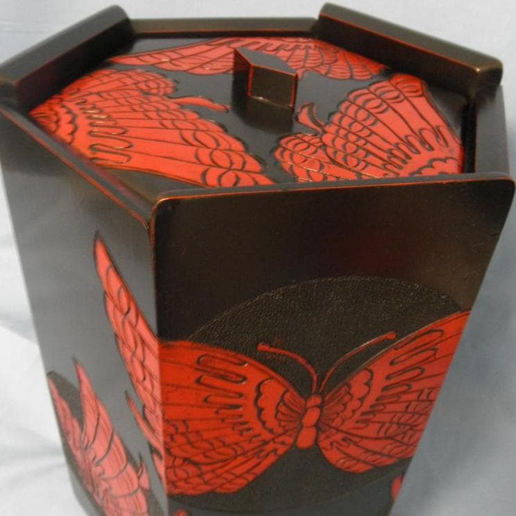 日光彫飾り箱(【蓋付】#140