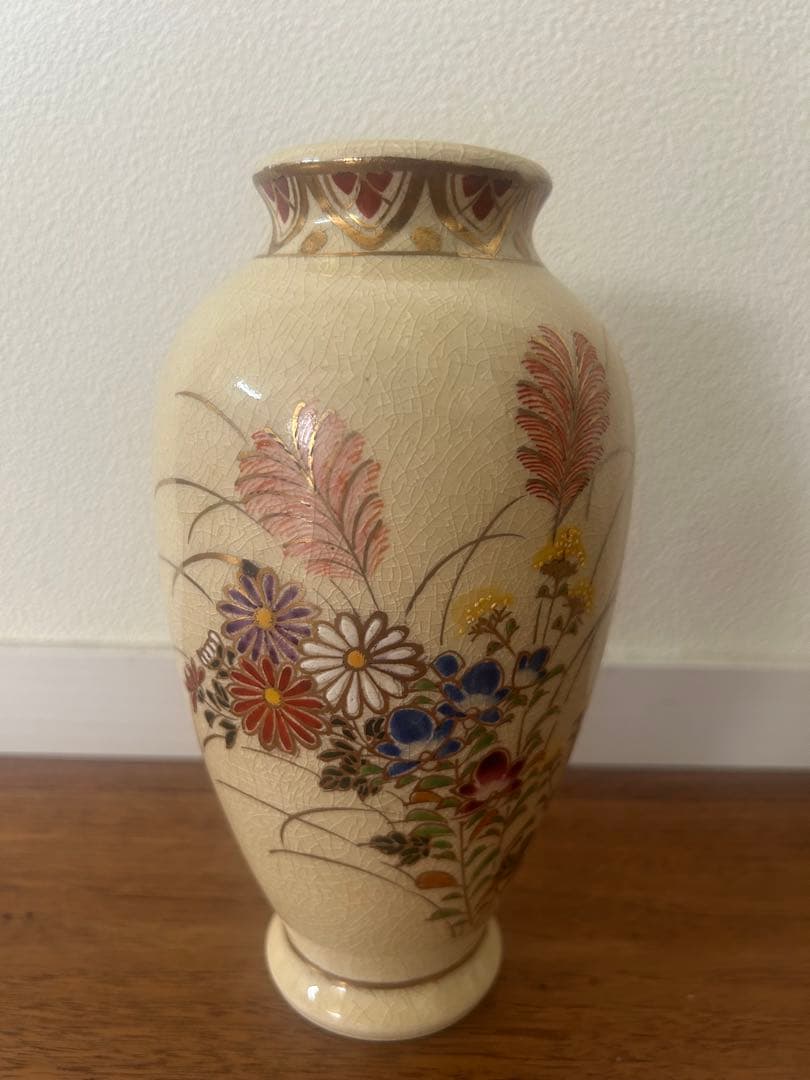 薩摩焼 第十四代 沈寿官　花瓶