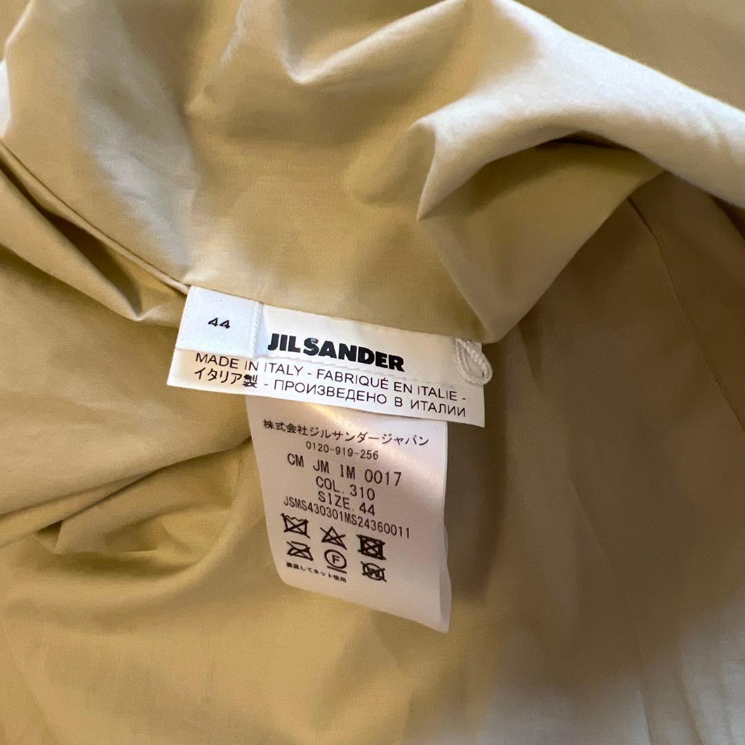 ジルサンダーjil sander 21ssスプリングコートロングコート44サイズ