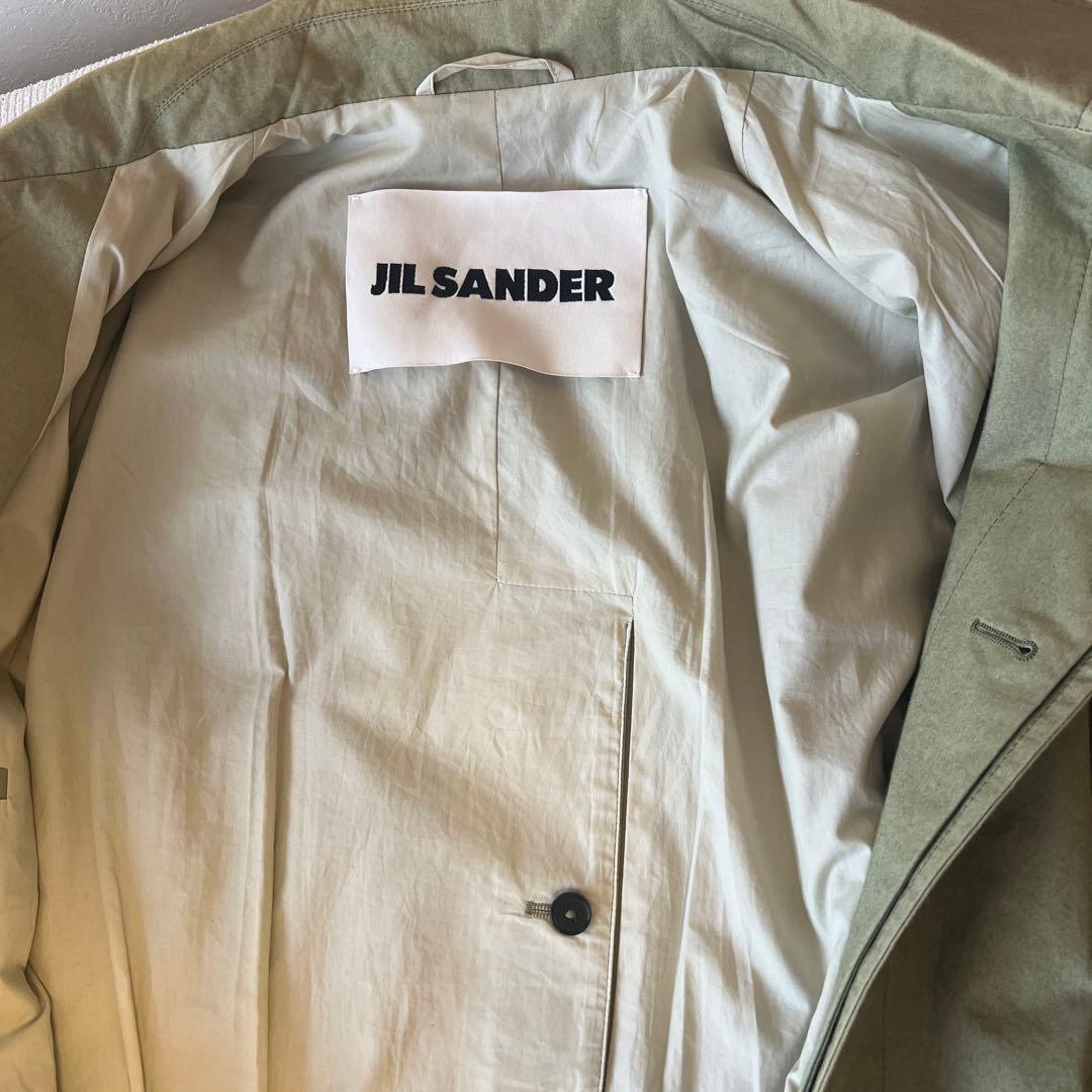 ジルサンダーjil sander 21ssスプリングコートロングコート44サイズ