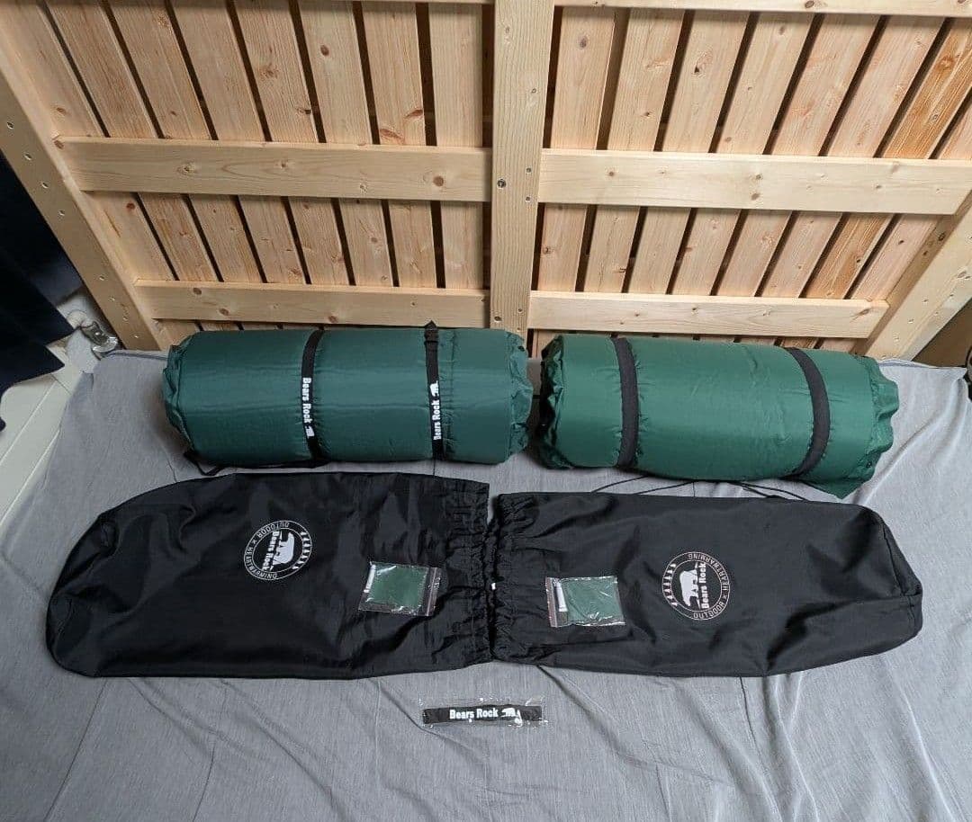 【良品】Bears Rock 車中泊マット 厚さ 8cm 2セット