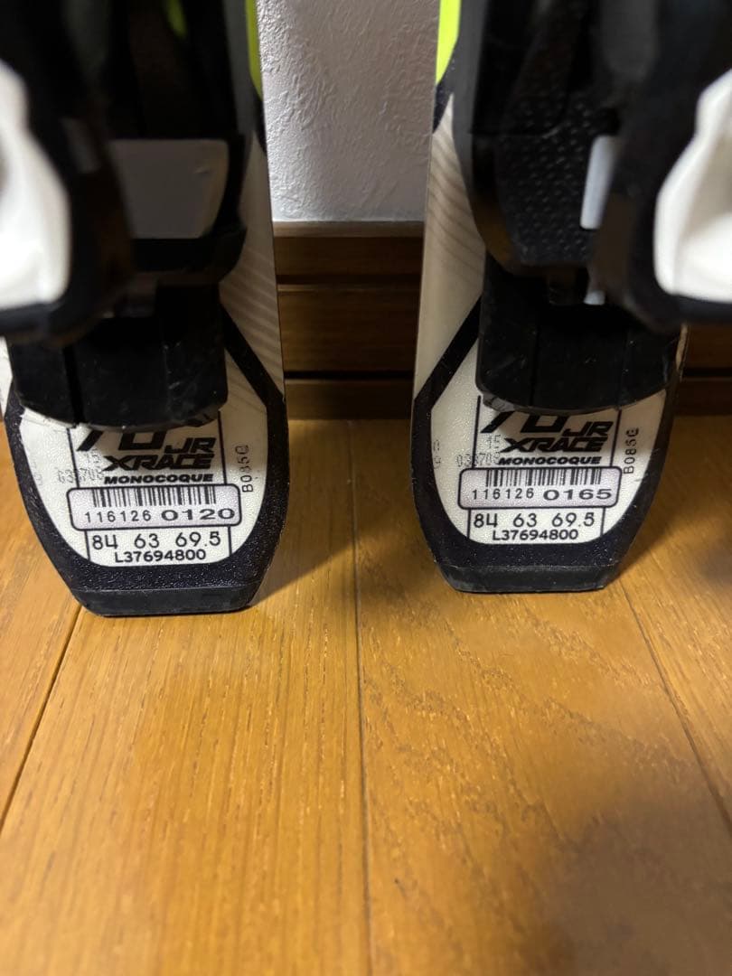 キッズジュニアSalomon x-max スキー 84-63-69.5 スキー板