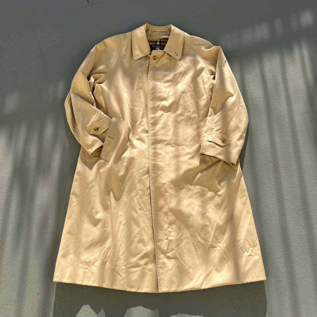 80~90s Burberrys ステンカラーコート ベージュ