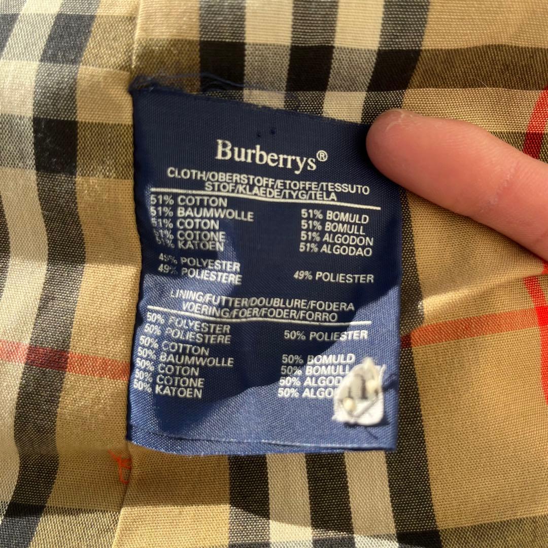 80~90s Burberrys ステンカラーコート ベージュ