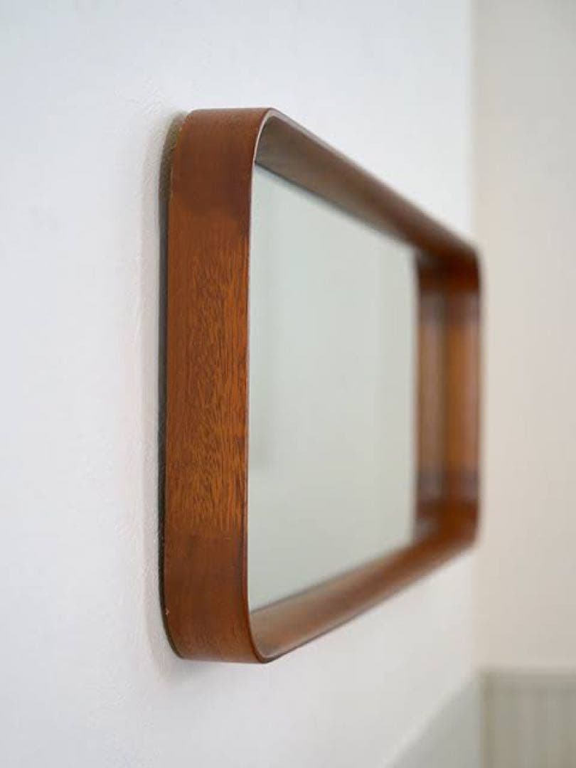 kurve クルベ　レクタングルミラー　姿見　北欧風　ナチュラル　鏡　木枠