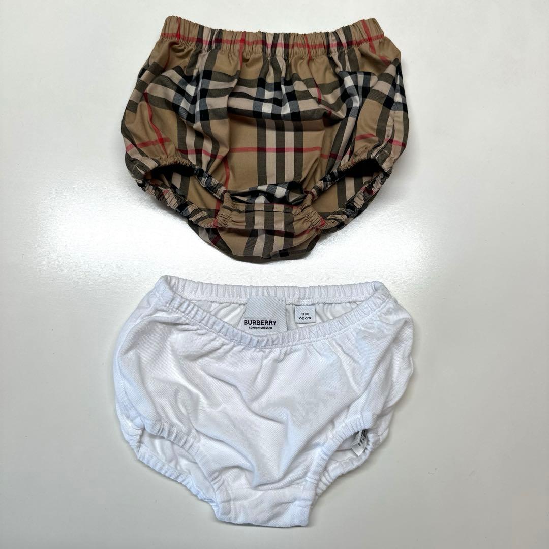 s様【美品】BURBERRY ワンピース　パンツセット62 ノバチェック現行タグ
