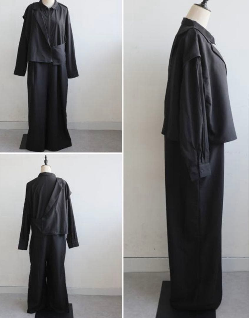 アシメデザインオールインワン　FREE