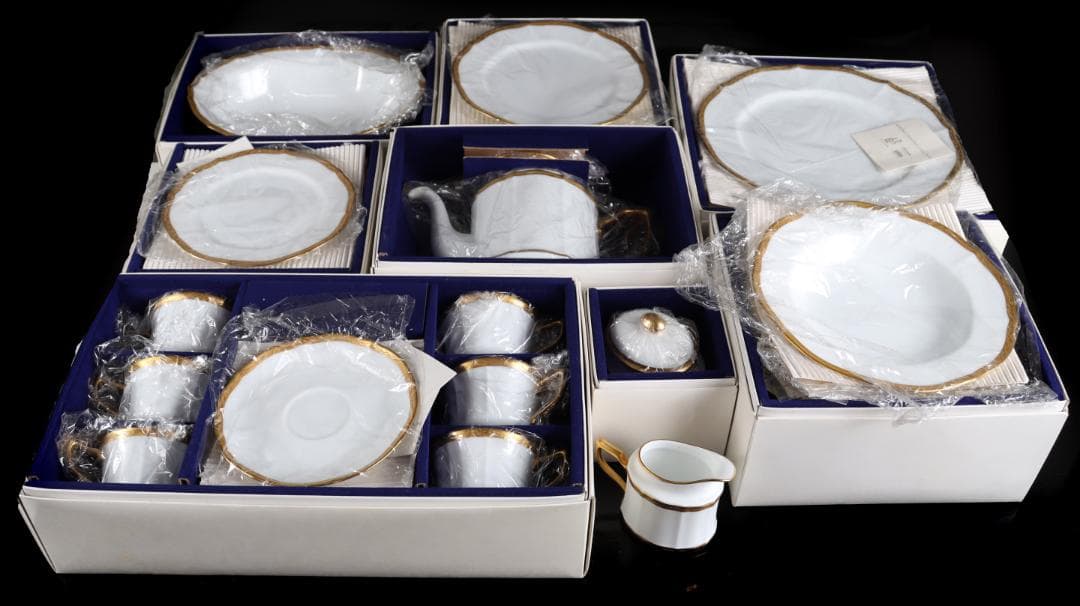 未使用ノリタケ ダイヤモンドコレクション オルフェウス 金彩 Noritake