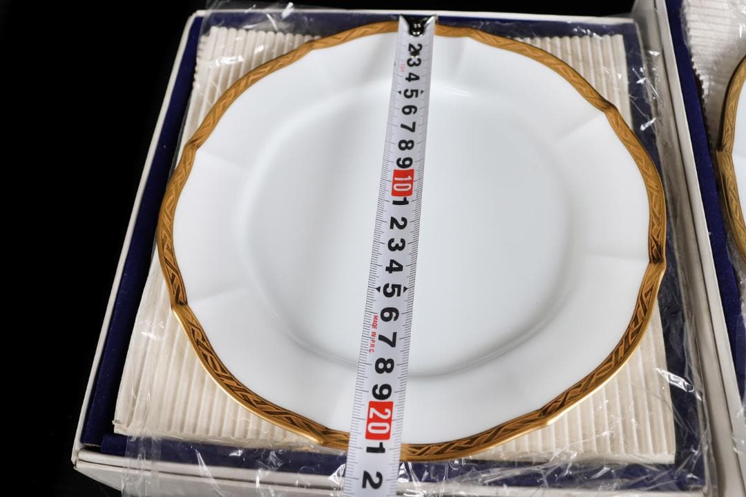 未使用ノリタケ ダイヤモンドコレクション オルフェウス 金彩 Noritake