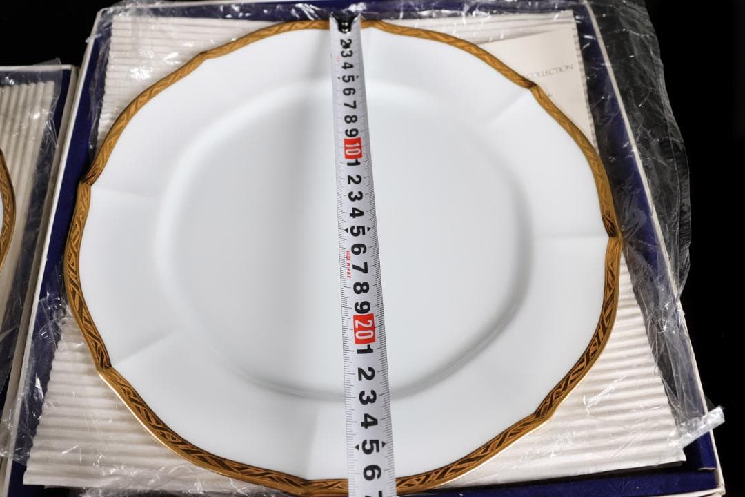 未使用ノリタケ ダイヤモンドコレクション オルフェウス 金彩 Noritake