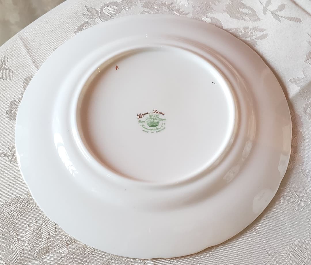 ハマースレイ ⑪ 水仙 風景画 プレート ビンテージ アンティーク