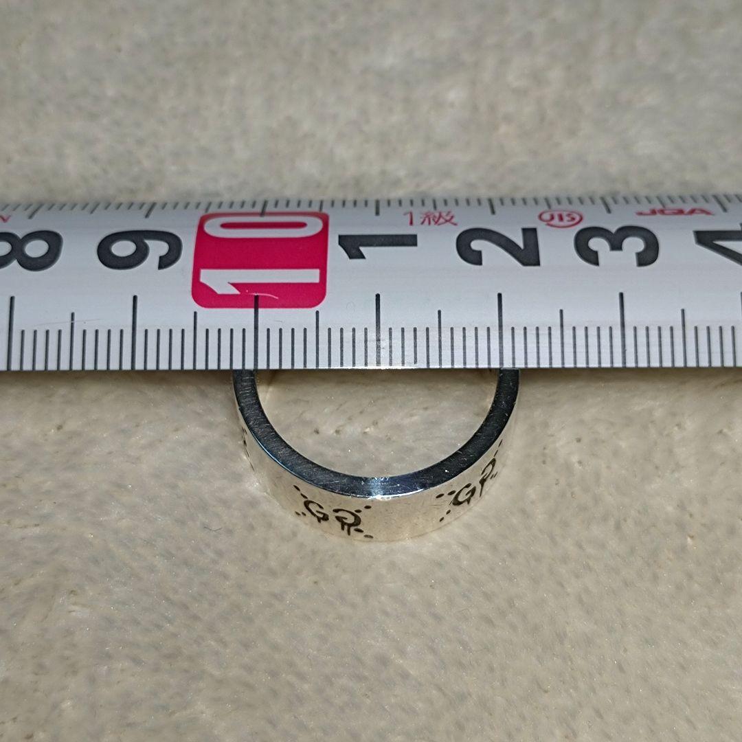 ■GUCCI ゴーストリング　スカル　シルバー925 22号　グッチ　指輪