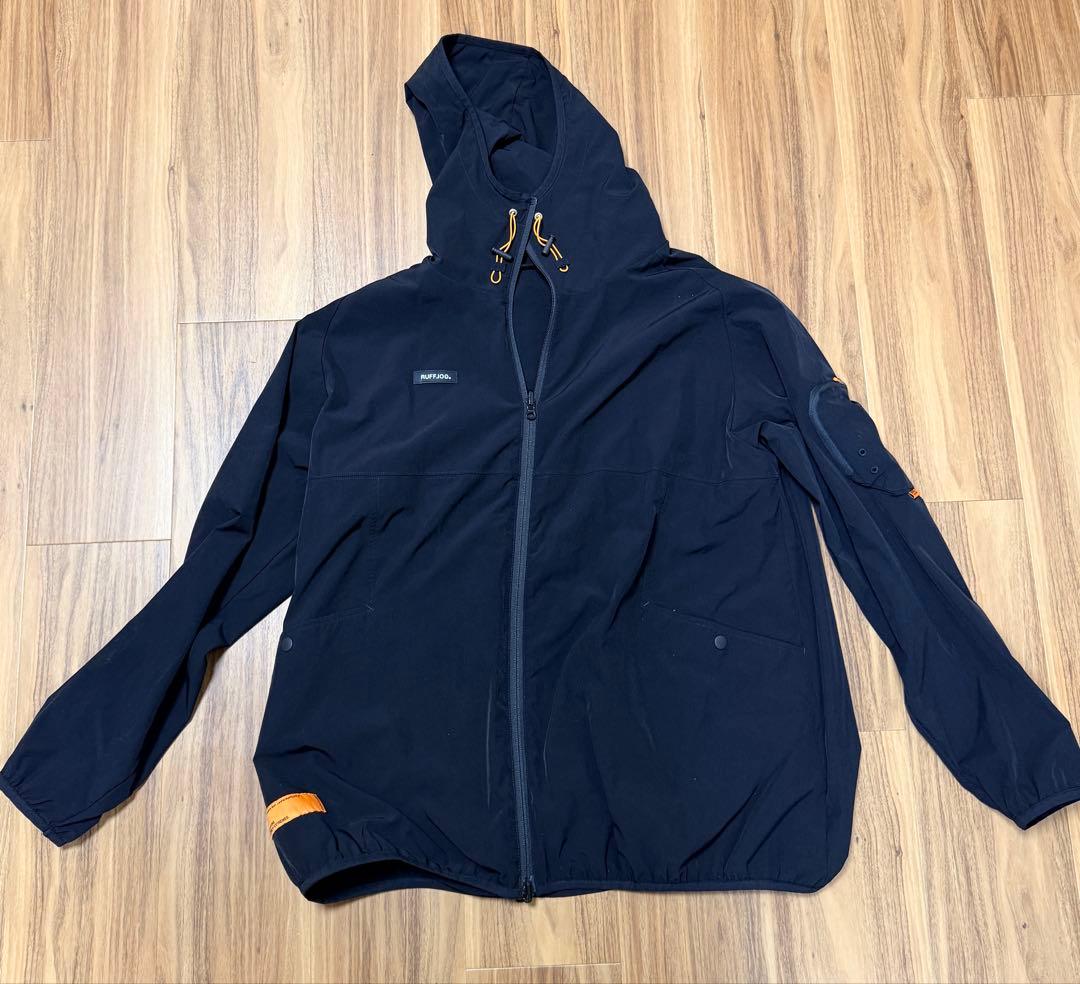 RUFFLOGラフロッグ フード付きジャケット XL ブラック