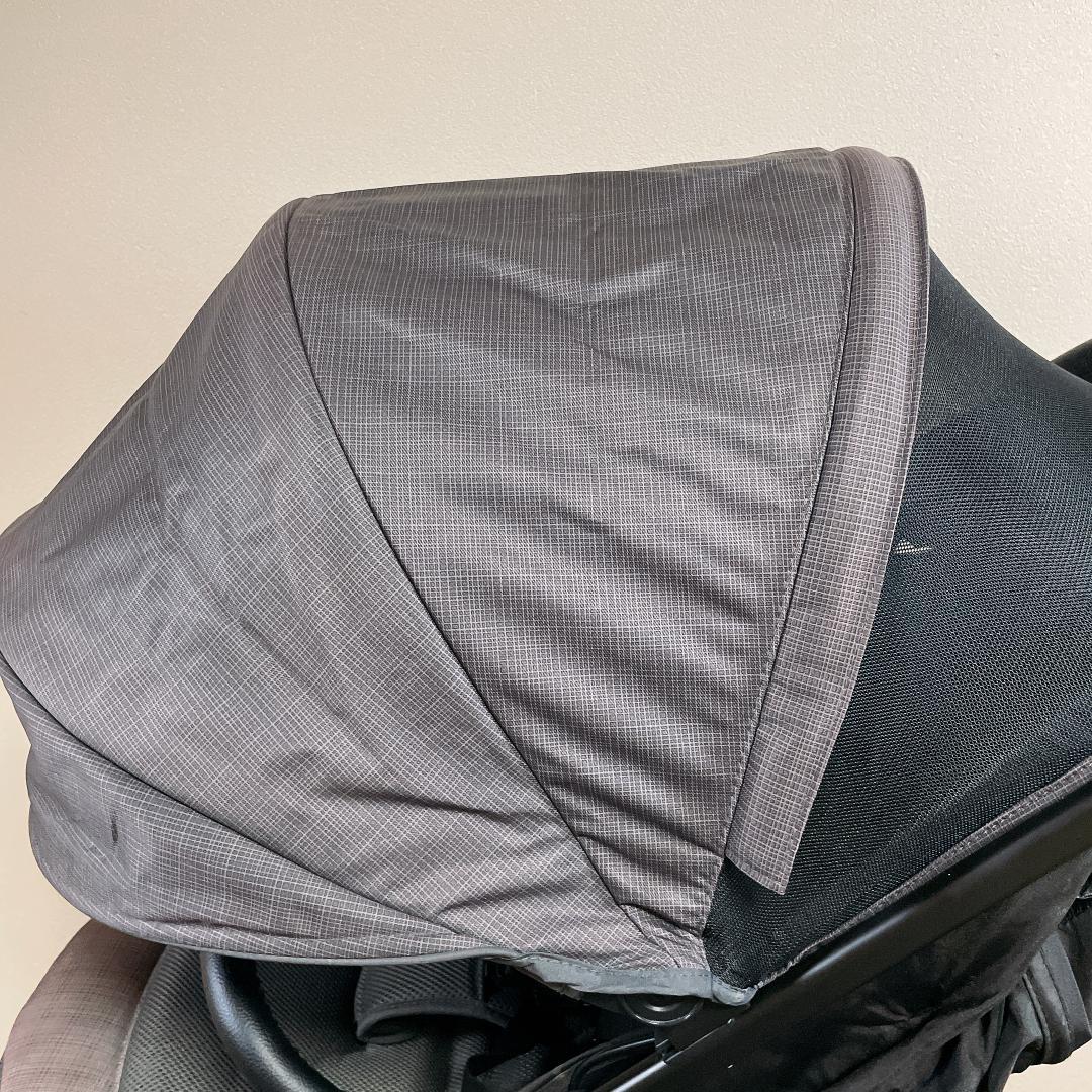 おまけ多数　Aprica スムーヴ ベビーカー　グレー