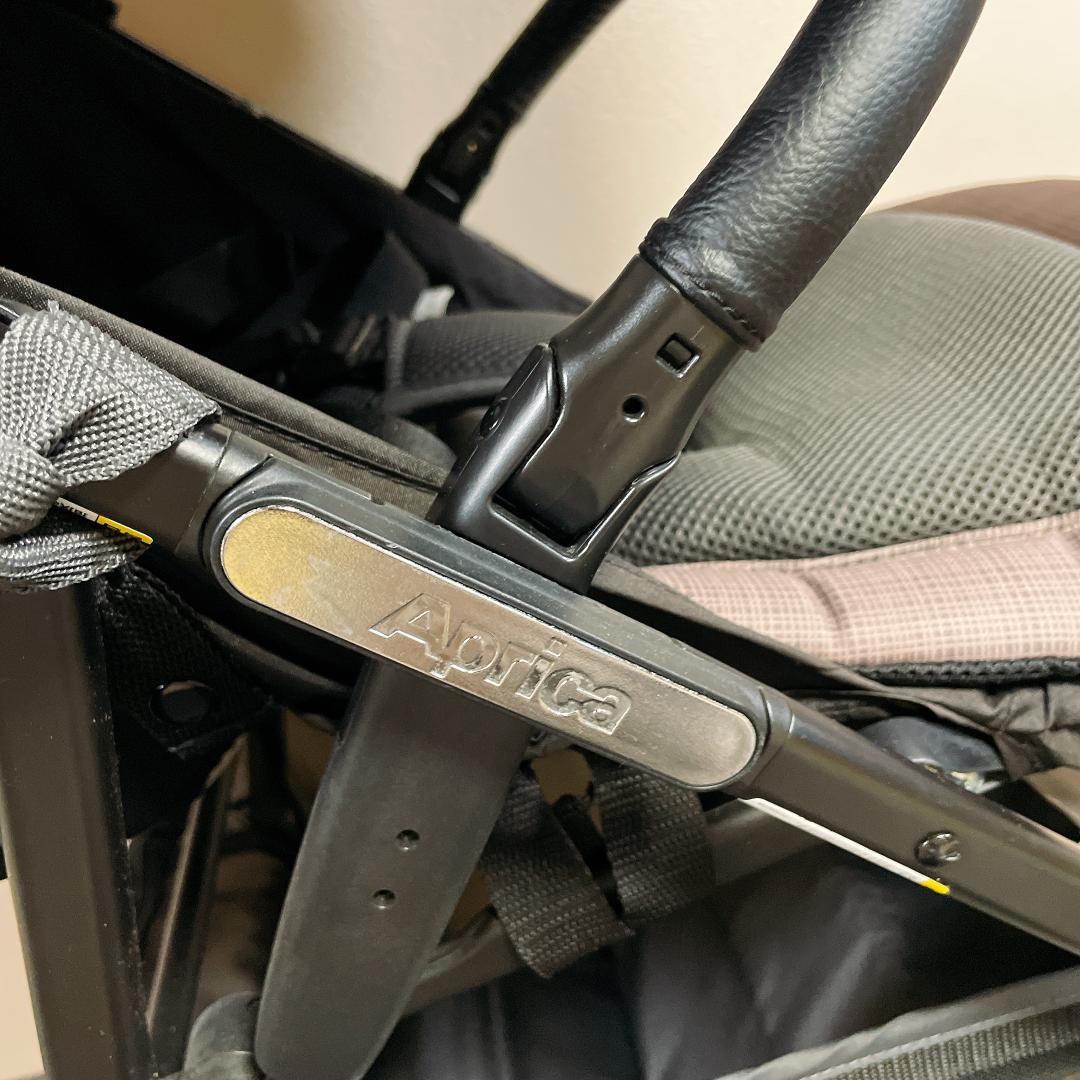 おまけ多数　Aprica スムーヴ ベビーカー　グレー