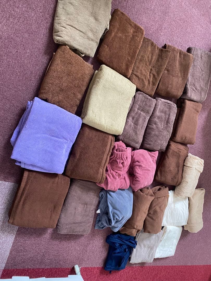 サロン　大判ベットシーツタオル　ガウンバスタオル他まとめて