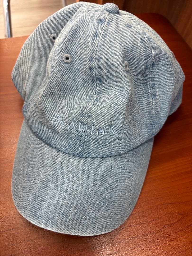 新品　ブラミンク BLAMINK デニム　キャップ