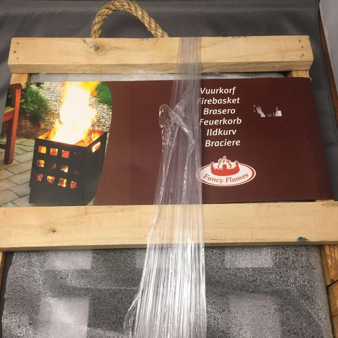 オランダ設計のお洒落な火鉢　篝火　Esschert Firebasket