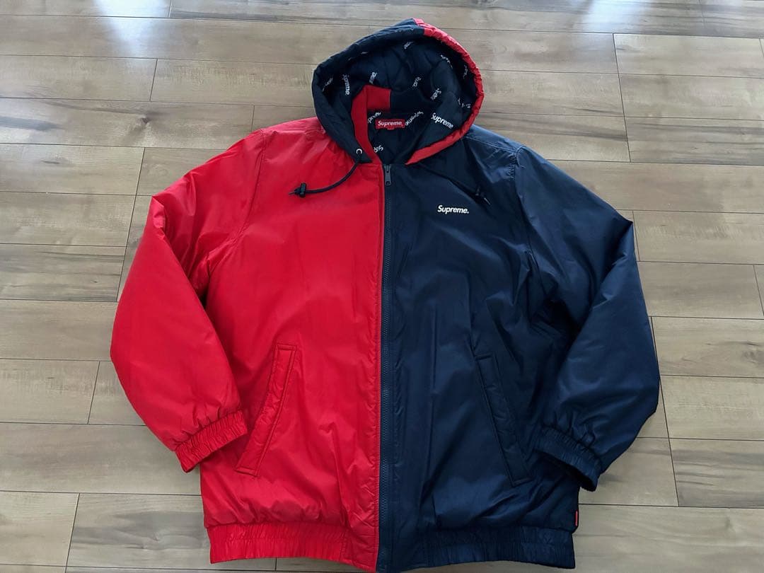 ジャケット・アウター Supreme 2Tone Hooded Sideline Jacket XL
