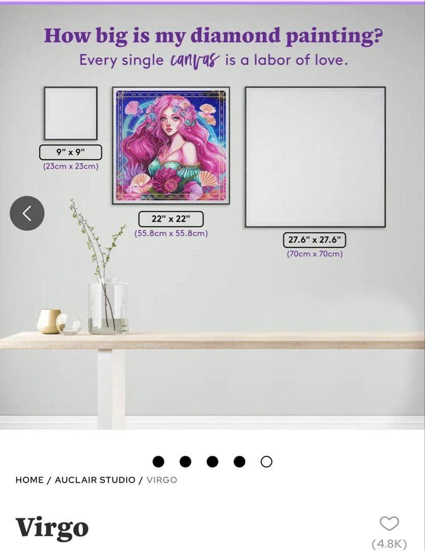 DAC ダイヤモンドアートVirgo - AS